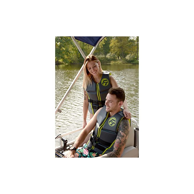 Full Throttle Adult Hinged Rapid Dry USCG Approved Life Jacket