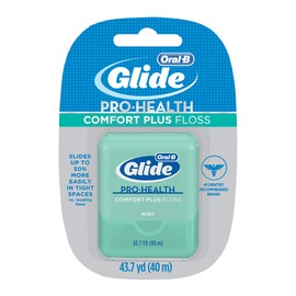 Oral B Glide Comfort Plus Dental Floss Mint 43.7 Yd