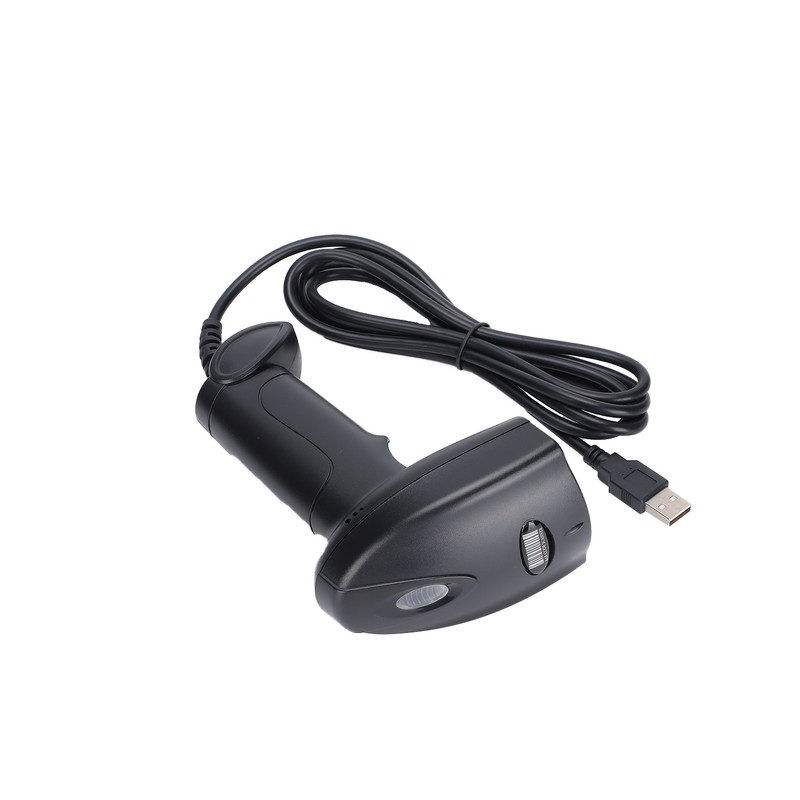 Barcode Scanner Handheld 360° Reading Dustproof Waterproof QR Code USB