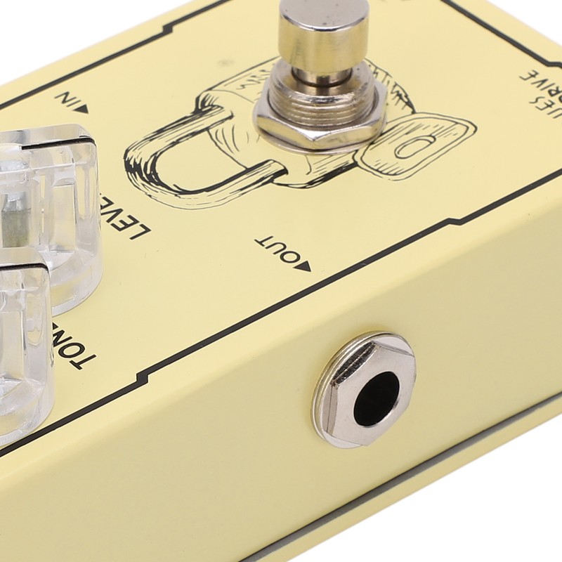 Guitar Effect Pedal Blues Drive Distortion Adjustable Single Instrument Accessory