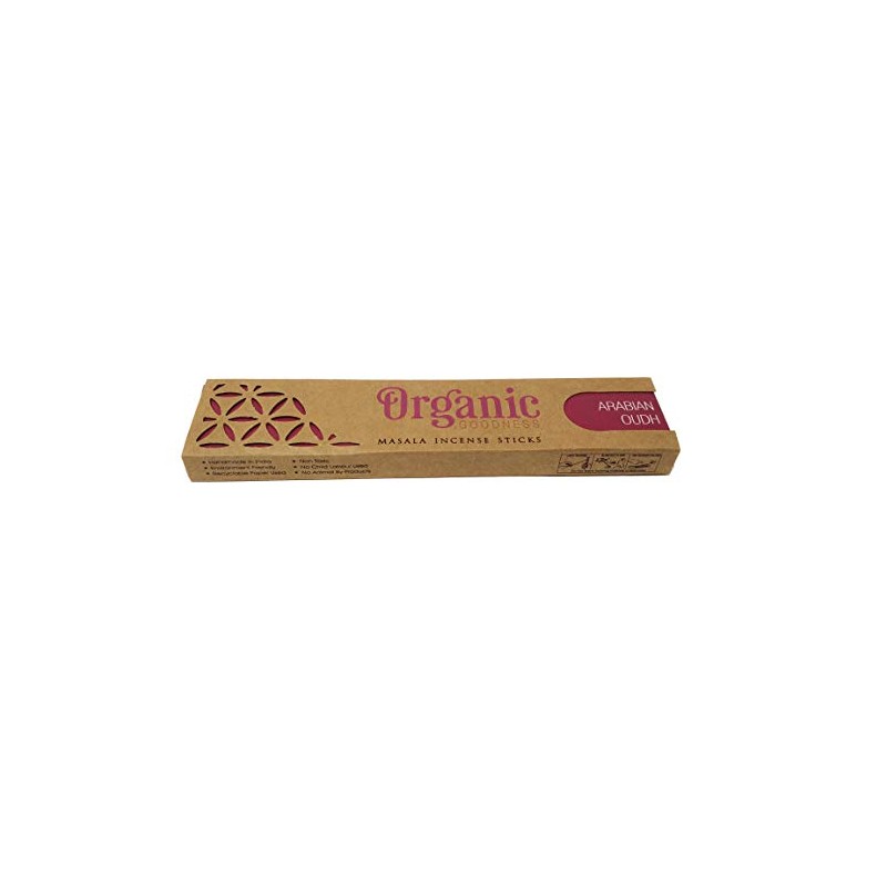 3 x Arabian OUDH Organic Goodness Incense Sticks with Souvenir