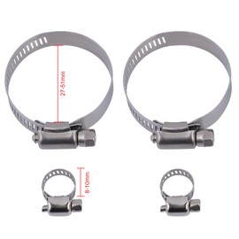 Aintier 13117 Radiator with universal Oil Radiator Hose Clamps Kit 8-10mm 27-51mm 4pcs fitment for 2010-2016 for L-exus for RX350 2010-2014 for L-exus for RX450h 2011-2017 For Toyota for Sienna