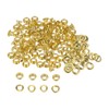 sourcing map Set of 100 Grommets Kit Metal Eyelets 4.5