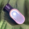 Clip-on clothing lights, magnetic clip red and white flashing lights