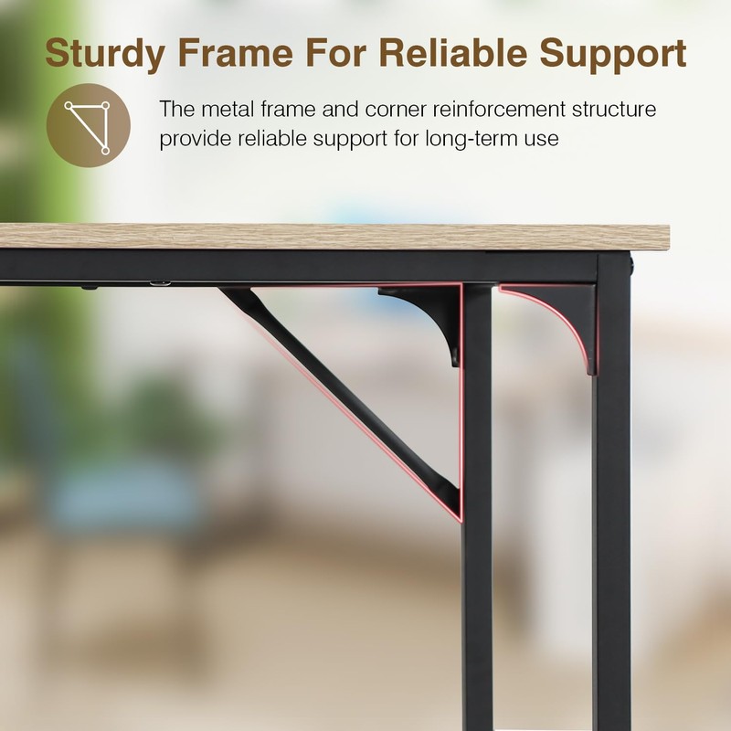 FDW 39 inches Computer Desk, Modern Simple Style Desk for