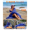 KingCamp Ultralight Camping Blanket, Packable Down Alternative Puffy Wearable Blankets