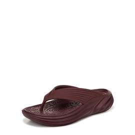 Vionic Unisex Tide RX Flip-Flop, Port Wine, 11 US Women