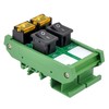 DIN Rail Mount Rocker Switch Module, 10Amp 250VAC/50VDC (2 Channel)