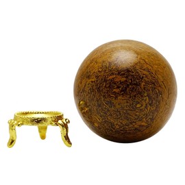 Reikiera Stone Ball Natural Calligraphy Stone Gemstone Sphere Energy Crystal Healing Gift