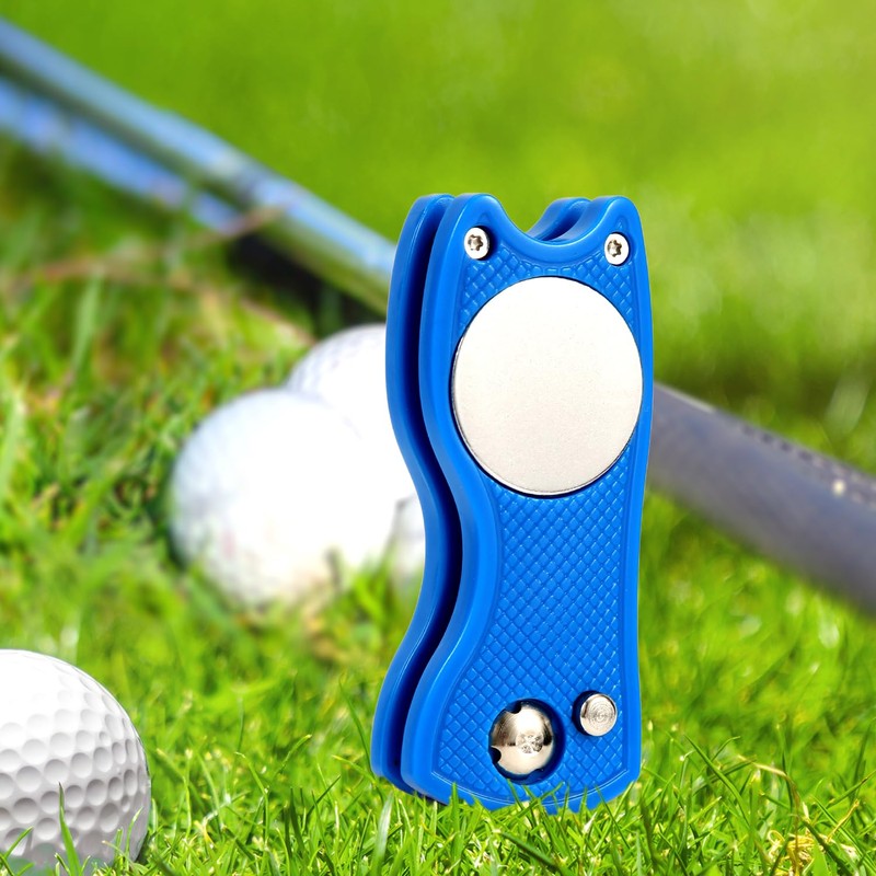 Golf Divot Repair Tool, Stainless Steel Divot Repair Tool Foldable