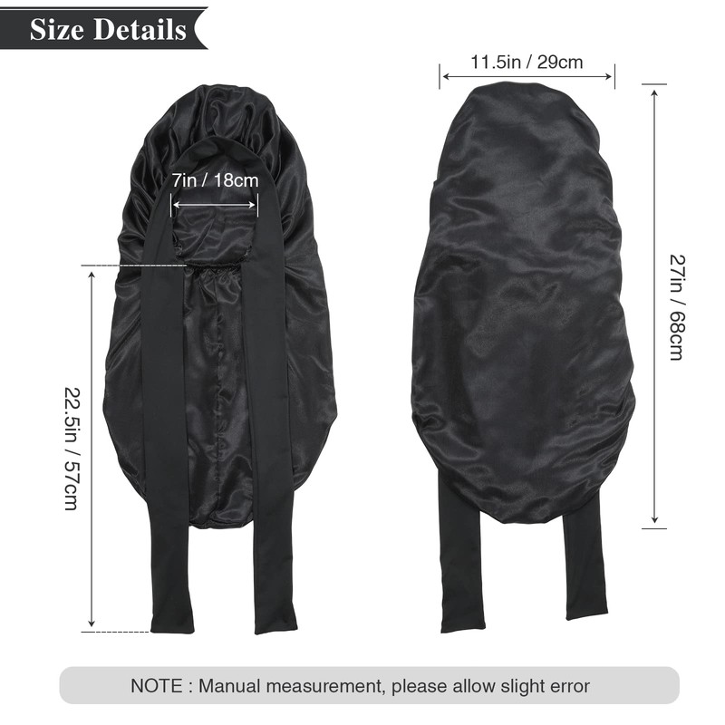 AWAYTR AWAYTR Long Satin Bonnet for Women - Double Layer