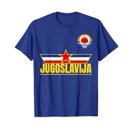 Jugoslavija Zastava Zvezda Yugoslavia Flag Yugoslavian T-Shirt