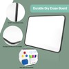 Whiteboard Small 30 x 21 cm Double-Sided Whiteboard Magnetic Dry