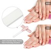 MiDenso Premium Glass Nail File with Case, Crystal Diamond Salon