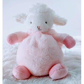 Super Soft Plush Lamb Toy in Pig Costume- 7.8 Inches, Stuffed Animal, Sheep, Lamb Stuffed Animal Cute Soft Stuffed Lamb Kids Boys and Girls Toy Home Decor Cuddly.