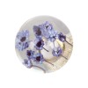 Unbranded Universal Round Ball Crystal Real Purple Flower Manual Gear