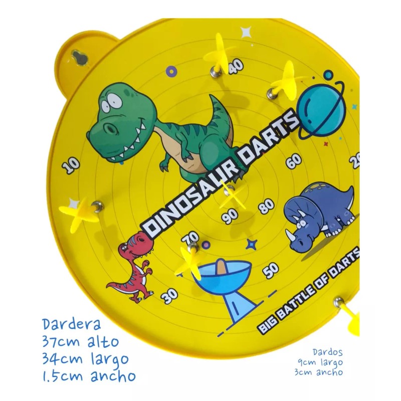 CL Dardera Tiro Al Blanco Con Dardos De Imán Diseño