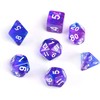 GWHOLE 7 PCS Polyhedral Dice Set Dungeons and Dragons Table