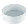 thermohauser Large Plastic Strainer Stainless Steel and ABS Plastic Diameter