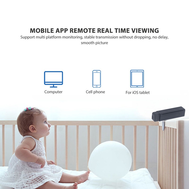 Retractable Surveillance Camera Wifi HD Portable Smart Remote Wireless Video