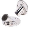 Boat Hand Rail Fitting Stainless Steel 45 Degree Round Base