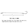 3/0-5/0 Shark Surf Rigs with 20 Inch 49-Strands Steel Leader(120Pound),Deep