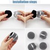 4 Pieces Metal Microphone Mesh Heads, Microphone Metal Head with