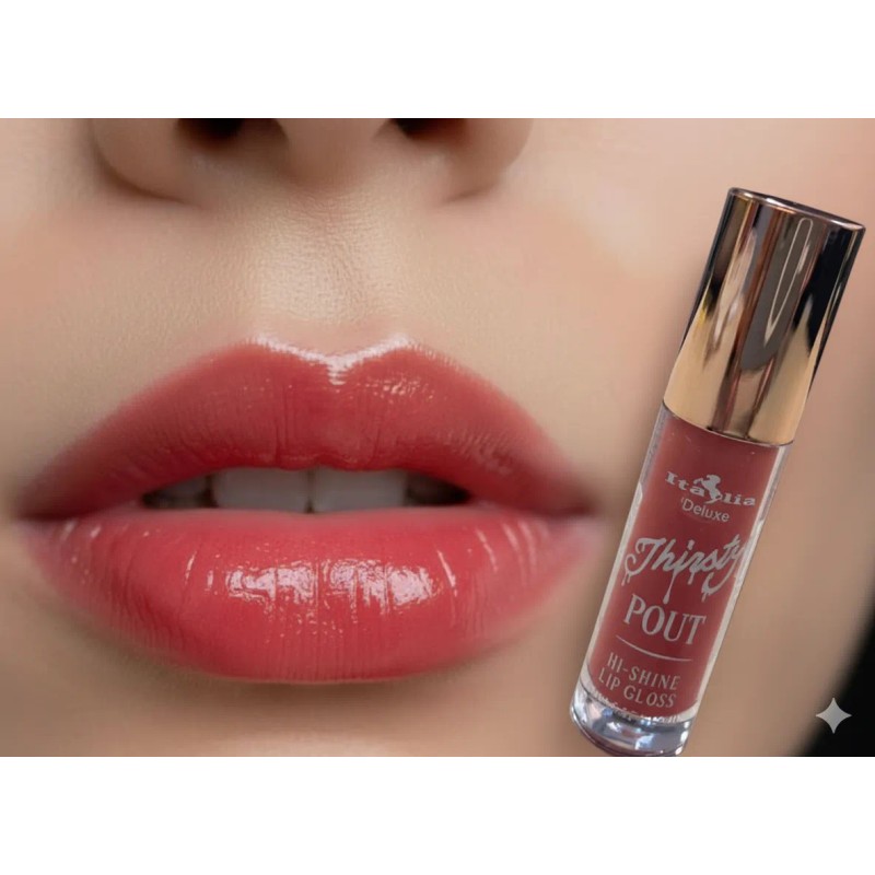 Set Brillo Labial Italia Deluxe Thirsty Pout Gloss 4 Pzas