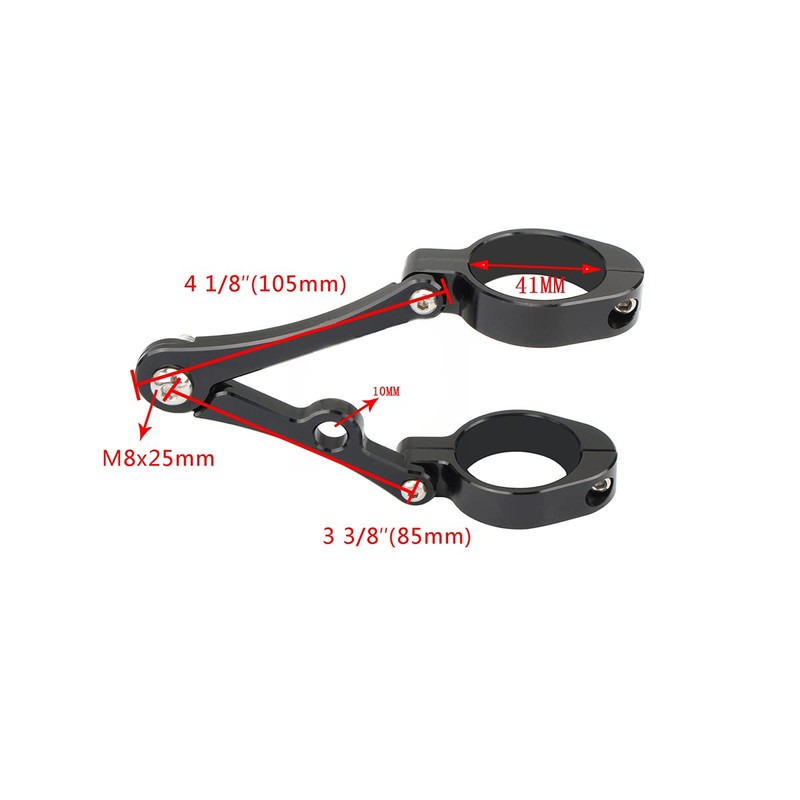 JPMODAO Motorcycle Headlight Stay, Compatible with Harley Motorcycle Headlight Bracket,