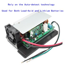 JBphxior WF-8955-MBA 55 Amp RV Power Converter Fit for WF8955PEC, WF-8955-MBA, WF-8900-AD, WF-8955, WF-8955AN, WF-8900, Used for Both Lead-Acid and Lithium Batteries