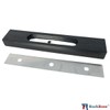 6'' Double-Edged Stainless Steel Blade, Replacement Blades for Scrapers, Heavy-Duty,