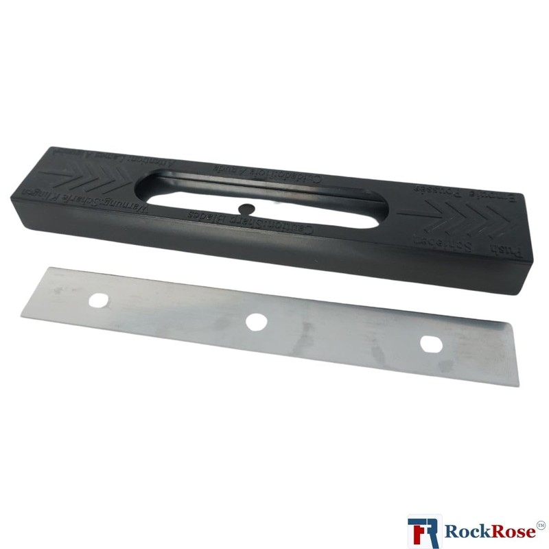 6'' Double-Edged Stainless Steel Blade, Replacement Blades for Scrapers, Heavy-Duty,