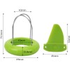 Rosojodg Green Kitchen Peeler Digging Core Twister Slicer Kitchen Tools
