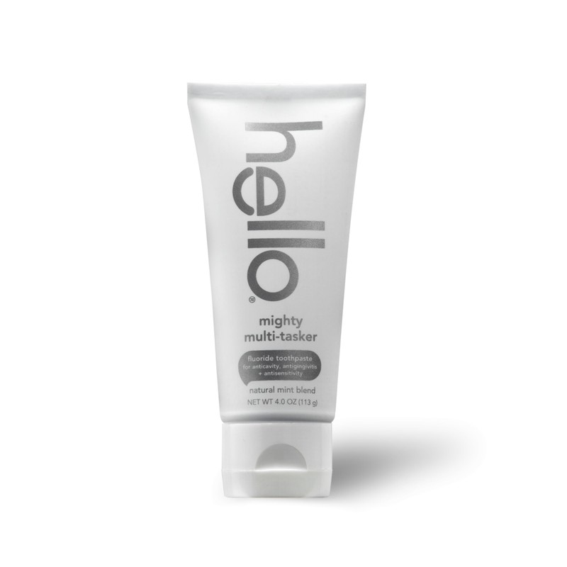 hello 8 in 1 Mighty Multi-Tasker Fluoride Toothpaste Pack, SLS