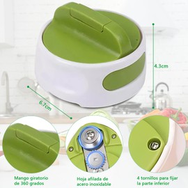 Compact can opener, stainless steel can opener, sharp stainless steel cutting wheel, easy to use, suitable for various occasions such as kitchen, cooking, party, camping, outing, etc