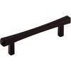 Top Knobs TK812BSN Serene Collection 3-3/4" Juliet Pull, Brushed Satin