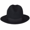 Bailey of Hollywood Gangster Fedora Black, Small