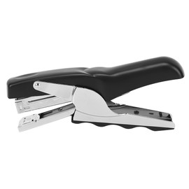 Office Stapler Labor Saving Tool School Supplies Clamp Type Black for Craft Collection