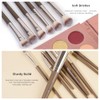 Maange 38pcs Brochas Maquillaje Profesional Set Herramientas Maquillaj Multifuncional Brocha