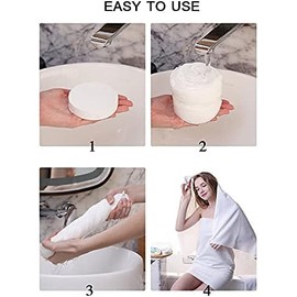 Toallas de baño comprimidas de Alta Calidad, Desechables, Grandes, Reutilizables, 42 x 27 Pulgadas, para Camping, Deportes, Senderismo, Playa, natación, día Festivo