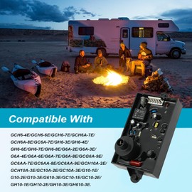 91367 RV Water Heater Circuit Board Compatible with G6A-6E G6A-7E G6A-8E GH6-6E GH6-7E GH6-8E G10-1E GH10-1E G10-2E G10-3E Replace# 91504 93257 93307 91420 93865 91349