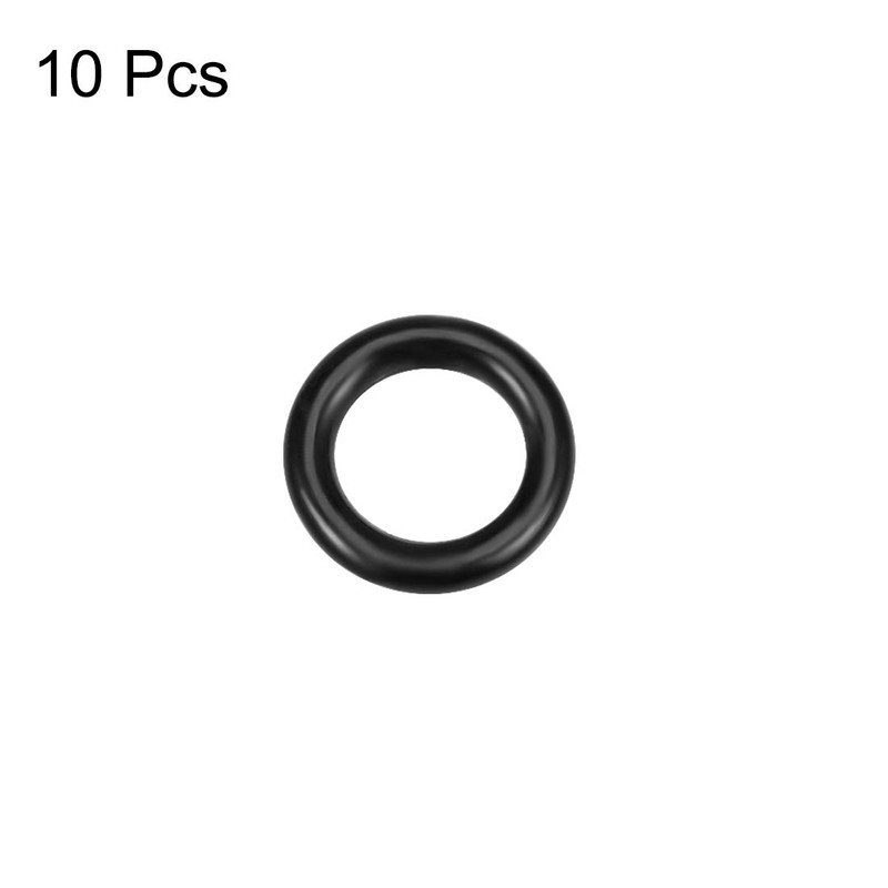 sourcing map Nitrile Rubber O-Rings 8 mm OD 5 mm