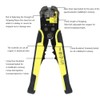 ValueHall Wire Stripper Plier, Self-Adjusting Automatic Wire Stripper Multifunctional Cable