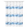 Kleine Wolke 733 Textile Shower Curtain Seaside Design Crocus Blue