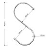 SENHAI 20 Pack S-Hooks of Stainless Steel, Rust-free & Corrosion-free,