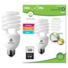 OttLite 25ED420 25W Swirl Screw in Light Bulb, Natural Light