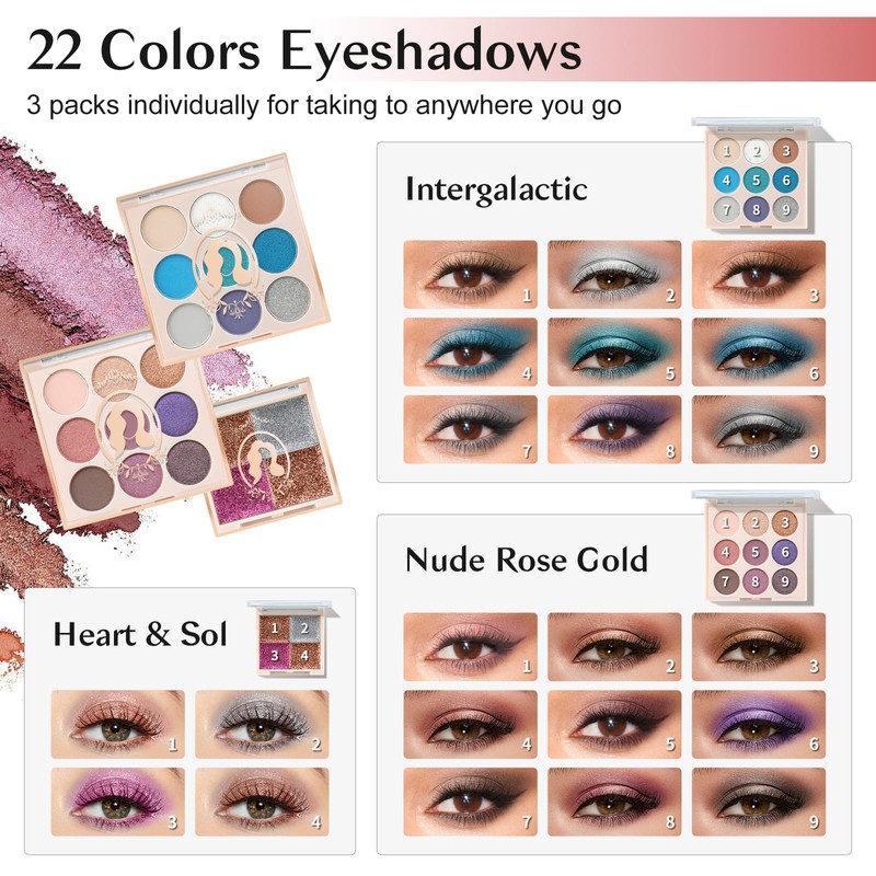 Color Nymph All In One Makeup Kit For Teenager Girls,
