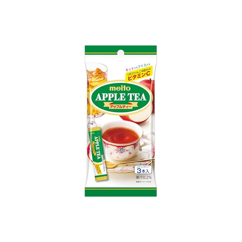 Meito Sangyo Apple Tea 3P x 10 Packs