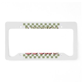 CafePress St Patrick's Day Lucky Aluminum License Plate Frame, License Tag Holder
