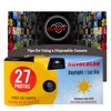 Disposable Camera Bundle with Novocolor Daylight Single Use Camera 27